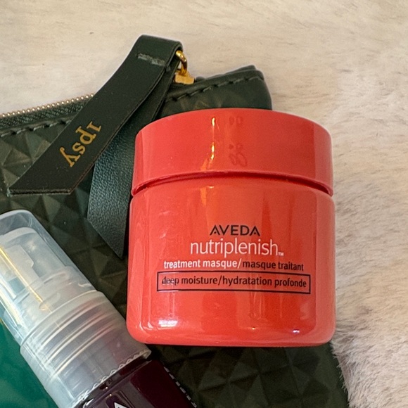 Aveda Botanical Hair Repair Travel Size Set with Dark Green Pouch - Picture 3 of 7